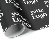 Business Gift Wrap、Business カスタム Logo Branded Comp ラッピングペーパー (ロールコーナー)