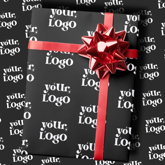 Business Gift Wrap、Business カスタム Logo Branded Comp ラッピングペーパー