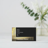 business_gold 名刺 (スタンド正面)