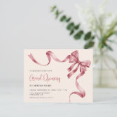 Business Grand Opening Modern Ribbon Cutting 招待状 (スタンド正面)