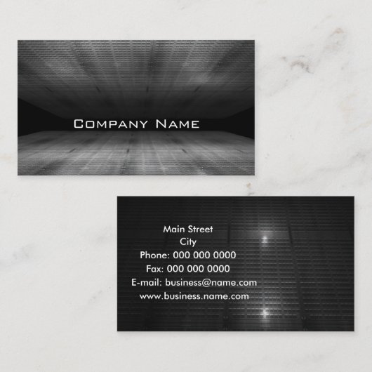 business_grey 名刺 (正面/裏面)