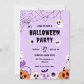Business Halloween Mixer Office Party Custom 招待状 (正面)