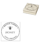 Business Honey Bee Personalized ラバースタンプ (押印)