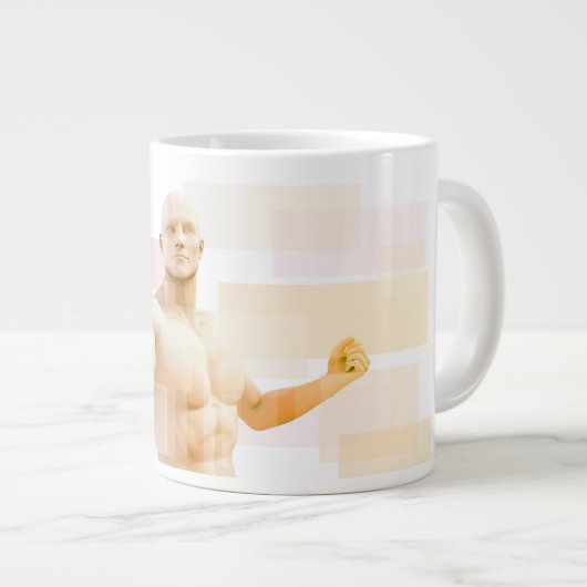 Business IntelligenceとAdvanced Analytics ジャンボコーヒーマグカップ (正面右)