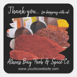 Business Labelにショッピングしていただき、ありがとうございます スクエアシール