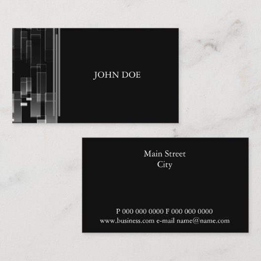 business_lines_vertical 名刺 (正面/裏面)