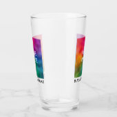 Business LogoまたはImage Add Name文字カスタム タンブラーグラス (右)