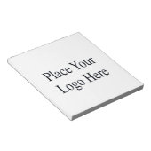 Business Logoメモ帳 ノートパッド (アングル)