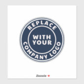 Business Logo従業員のノートパ企業のソコンの追加 シール (シート)