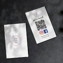 Business Logo | モダンQRコードソーシャルテンプレート