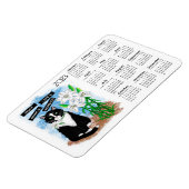 Business Logo 2023ミニカレンダーフォトマグネット マグネット (左側)