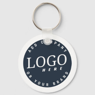 Business Logo and Return Address DIY Modern キーホルダー