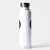 Business Logo and text Corporate Giveaway  ウォーターボトル (左面)