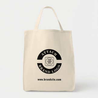Business Logo and Website Promotional Branding トートバッグ