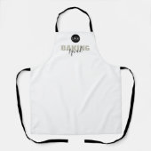 Business Logo Baking Squad Matching Group  Apron エプロン (正面)