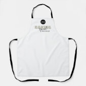 Business Logo Baking Squad Name Matching Group エプロン (正面)