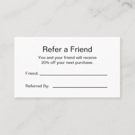 Business Logo Black and White Branded 紹介カード