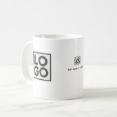 Business Logo Branding Custom コーヒーマグカップ (正面左)