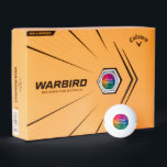 Business Logo Callaway Warbird 12 Packのアップロード ゴルフボール<br><div class="desc">アップロード会社のロゴを追加フォト画像デザインはこちらモダンテンプレート12パックWarbirdゴルフボール。</div>