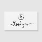 Business Logo Company Customer Thank You (正面)
