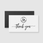 Business Logo Company Customer Thank You (正面/裏面)