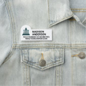 Business Logo Cool Modern Chic Companyウェブサイト 名札 (インサイチュ)