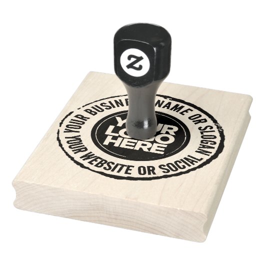 Business Logo Custom Cool Large Rubber Stamp ラバースタンプ (スタンプ)
