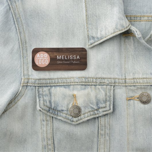 Business Logo Custom Employee Magnetic 名札 (インサイチュ)