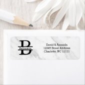 Business Logo Custom Return Address Label ラベル (インサイチュ)