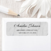 Business Logo Custom Return Address Label ラベル (インサイチュ)