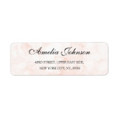 Business Logo Custom Return Address Label ラベル (正面)
