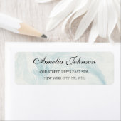 Business Logo Custom Return Address Label ラベル (インサイチュ)