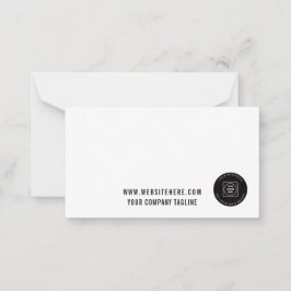 Business Logo Employee Offices Note Card ノートカード
