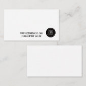 Business Logo Employee Offices Note Card ノートカード (正面/裏面)