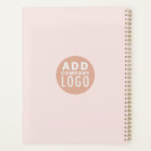 Business Logo Employee Real Estate Agent 2026 プランナー手帳 (裏面)