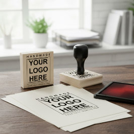 Business Logo & Handmade Website | Custom Brand  ラバースタンプ