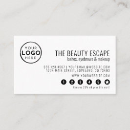 Business Logo Loyalty Card ロイヤリティカード