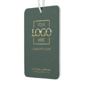 Business Logo Minimalist Professional Branded カーエアーフレッシュナー (左)