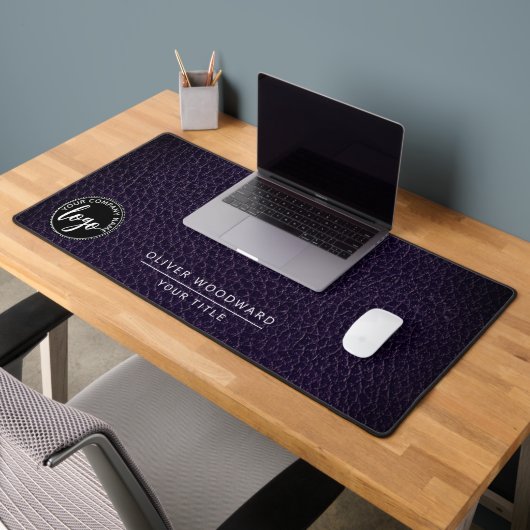 Business Logo Name Title Desk Mat デスクマット (オフィス2)