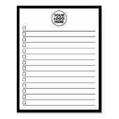 Business Logo Navy Blue To Do List ラバースタンプ (インプリント)