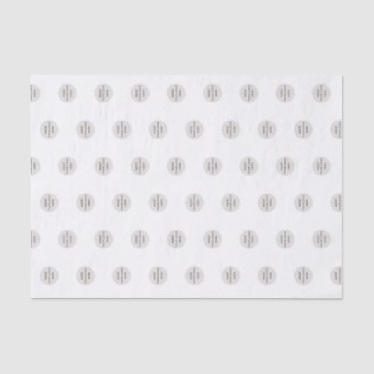 BUSINESS LOGO PACKAGING modern professional wrap 薄葉紙 (正面)