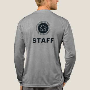 Business Logo Staffのカスタム従業員の追加 トライブレンドＴシャツ
