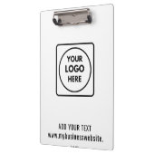 Business Logo Text QR Code Pro clipboard クリップボード (左)