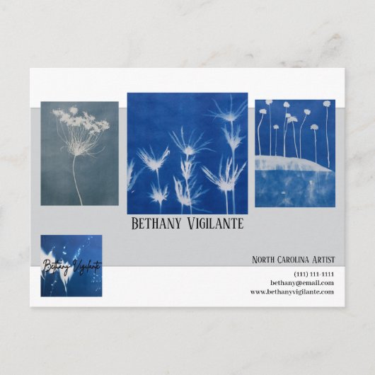 Business Mailer for Artists ポストカード (正面)