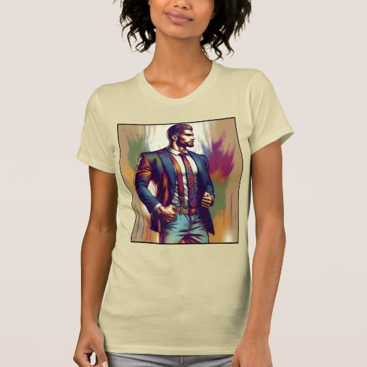 Business Man T-Shirt Tシャツ (正面)