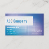 Business Manager個人用カード 名刺 (正面)