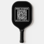 Business Marketing QR Code ピックルボールラケット (裏面)
