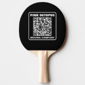 Business Marketing QR Code 卓球ラケット (裏面)