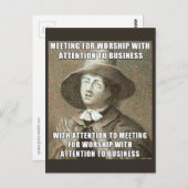Business Meetingはがき ポストカード (正面/裏面)