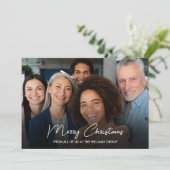 Business Merry Christmas Green Teamの写真 シーズンカード (スタンド正面)